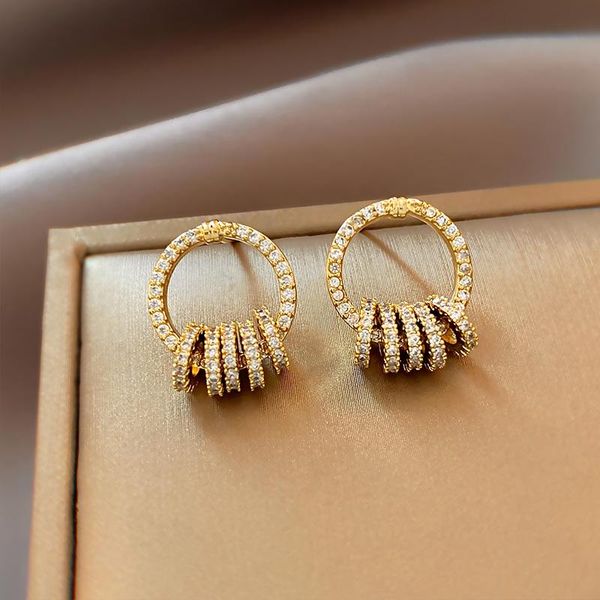 stud korean selling fashion jewelry exquisite copper inlaid zircon simple round earrings elegant women wedding party, Golden;silver
stud korean selling fashion jewelry exquisite copper inlaid zircon simple round earrings elegant women wedding party, Golden;silver