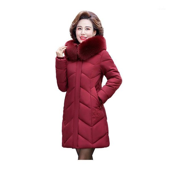 women's down & parkas long winter big pockets hooded windproof jacket with fur collar oversized cotton padded coat, Black
women's down & parkas long winter big pockets hooded windproof jacket with fur collar oversized cotton padded coat, Black