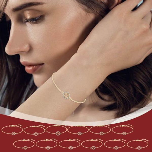 bangle twelve constellation fresh and wild jewelry bracelet women's fashion elegant friend birthday gift, Black
bangle twelve constellation fresh and wild jewelry bracelet women's fashion elegant friend birthday gift, Black