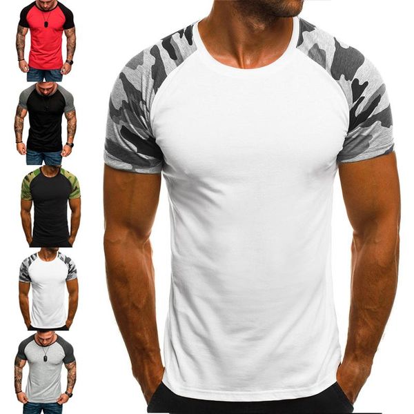 men's t-shirts 2021 patchwork t shirt men casual short sleeve tees slim fit hip-hop summer tee, White;black
men's t-shirts 2021 patchwork t shirt men casual short sleeve tees slim fit hip-hop summer tee, White;black