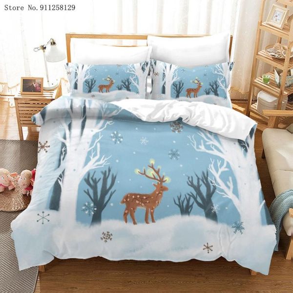 bedding sets 2/3 pieces snow day set beautiful elk duvet cover pretty animals bed quilt for bedroom pillowcase
bedding sets 2/3 pieces snow day set beautiful elk duvet cover pretty animals bed quilt for bedroom pillowcase