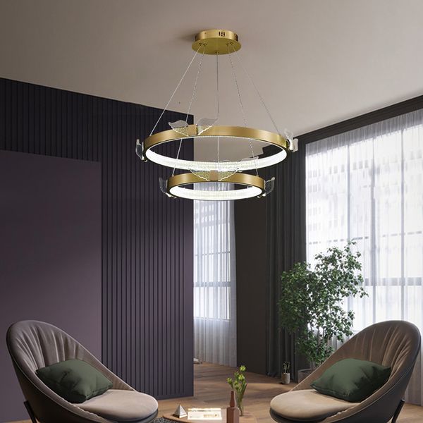 tricolor led lustre round lamp ring acrylic interior dining room modern bronze gold conducted light from the electric pead
tricolor led lustre round lamp ring acrylic interior dining room modern bronze gold conducted light from the electric pead