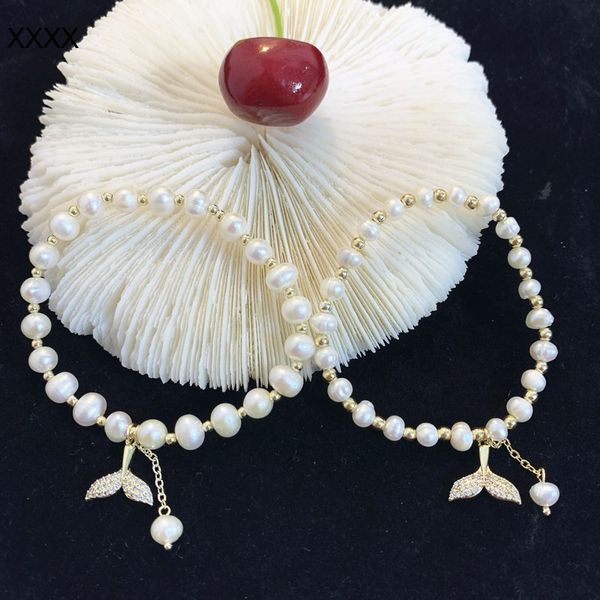 natural freshwater pearl fish-tail bracelet female exquisite baroque student boudoissy hand string ins small crowd design bracelet, Golden;silver
natural freshwater pearl fish-tail bracelet female exquisite baroque student boudoissy hand string ins small crowd design bracelet, Golden;silver