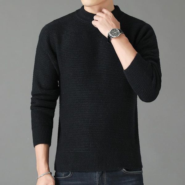 men casual long sleeve autumn winter sweater korean style slim knitted sweater pullover jumper fashion coat dropshipping, White;black
men casual long sleeve autumn winter sweater korean style slim knitted sweater pullover jumper fashion coat dropshipping, White;black