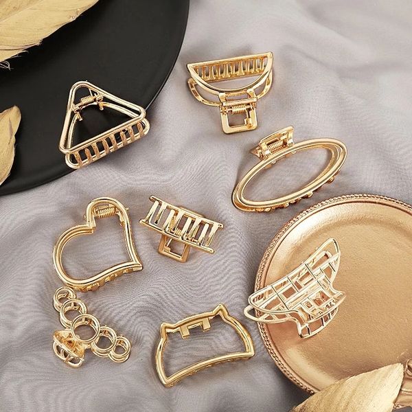 2021 women girls cute heart hollow geometric gold alloy hair claws sweet headband hair clips hairpins fashion hair accessories, Slivery;golden
2021 women girls cute heart hollow geometric gold alloy hair claws sweet headband hair clips hairpins fashion hair accessories, Slivery;golden
