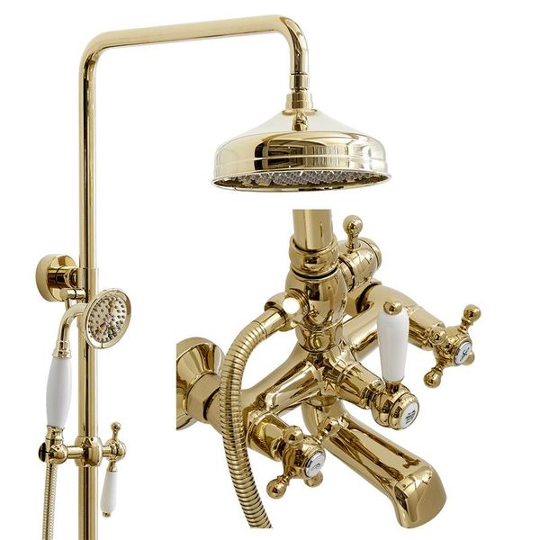 bathroom shower sets bathtub faucet set wall mounted classical brass gold /chrome finished
bathroom shower sets bathtub faucet set wall mounted classical brass gold /chrome finished