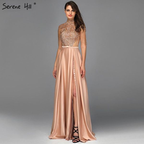 party dresses 2021 latest design sleeveless tassel beading prom gowns with split dubai gold high neck sparkle dress serene hill bla60998, White;black
party dresses 2021 latest design sleeveless tassel beading prom gowns with split dubai gold high neck sparkle dress serene hill bla60998, White;black