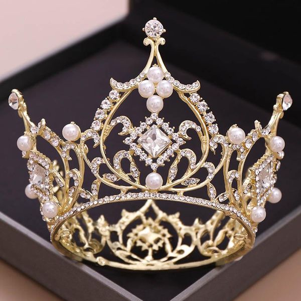 hair clips & barrettes fashion luxury large full circle rhinestones queen princess tiara and crown bride headpiece wedding jewelry accessori, Golden;silver
hair clips & barrettes fashion luxury large full circle rhinestones queen princess tiara and crown bride headpiece wedding jewelry accessori, Golden;silver