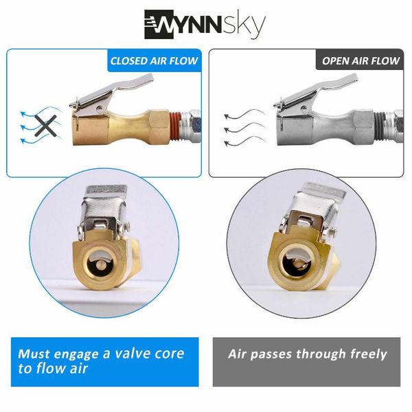 hand tools 2pcs inner wire inflatable chuck collet with lock connector tire inflator valve and clamp brass
hand tools 2pcs inner wire inflatable chuck collet with lock connector tire inflator valve and clamp brass