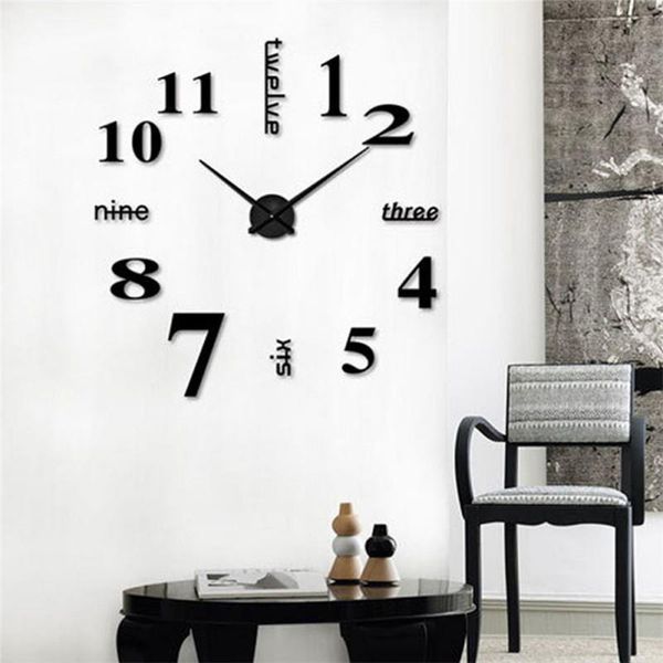 3d acrylic mirror wall clock stickers diy quartz needle mute wall clocks removable art decal home decor for living room
3d acrylic mirror wall clock stickers diy quartz needle mute wall clocks removable art decal home decor for living room