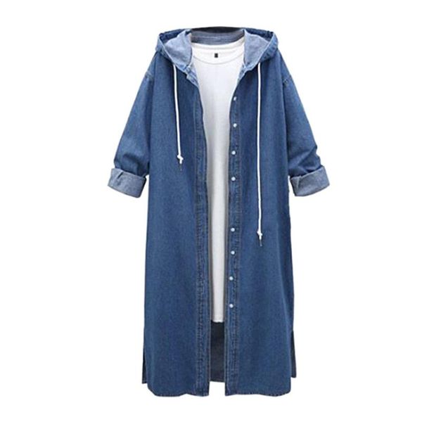 women's jackets nice autumn women denim jacket long casual girls outerwear loose jean hooded sleeve overcoat korean style, Black;brown
women's jackets nice autumn women denim jacket long casual girls outerwear loose jean hooded sleeve overcoat korean style, Black;brown