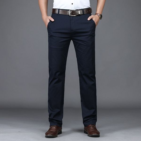 thin casual large straight middle age loose business men's spring and summer pants, Black
thin casual large straight middle age loose business men's spring and summer pants, Black