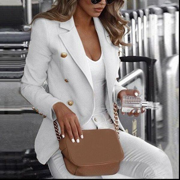 classic spring women slim jacket coat 2021 spring autumn plus size casual jacket long sleeve button suit lady work wear, Black;brown
classic spring women slim jacket coat 2021 spring autumn plus size casual jacket long sleeve button suit lady work wear, Black;brown