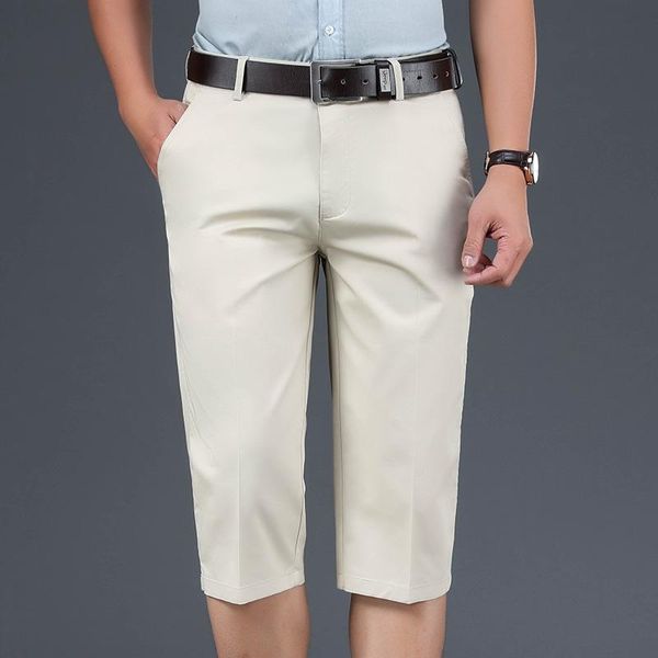 men's shorts luxury classic embroidery business gentleman lightweight cropped pants 2021 summer fit straight casual, White;black
men's shorts luxury classic embroidery business gentleman lightweight cropped pants 2021 summer fit straight casual, White;black