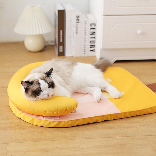 cat beds & furniture pet supplies breathable bed soft cute fruit shape dog mat with pillow protect the cervical spine sleep puppy nest banan
cat beds & furniture pet supplies breathable bed soft cute fruit shape dog mat with pillow protect the cervical spine sleep puppy nest banan