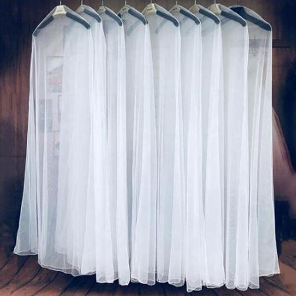 clothing & wardrobe storage long 160/180/200cm transparent soft tulle dust cover for home clothes wedding dress garment bridal gown protecto
clothing & wardrobe storage long 160/180/200cm transparent soft tulle dust cover for home clothes wedding dress garment bridal gown protecto