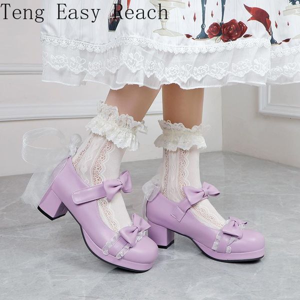 women mary janes pumps cute bowtie princess lolita shoes ladies high heel casual shoes square heel colsplay party white, Black
women mary janes pumps cute bowtie princess lolita shoes ladies high heel casual shoes square heel colsplay party white, Black