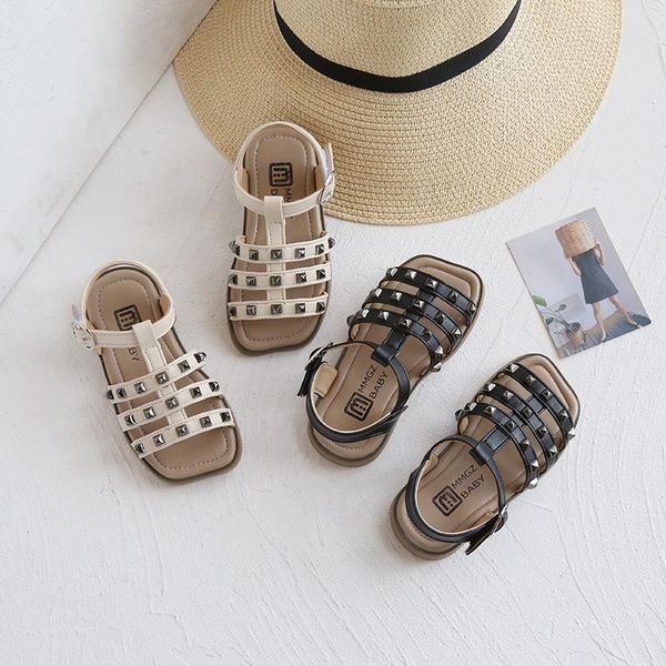 sandals 2021 stylish girls t-tied strap fashion square toe kids shoes for girl rivets summer beach wear e11144, Black;red
sandals 2021 stylish girls t-tied strap fashion square toe kids shoes for girl rivets summer beach wear e11144, Black;red