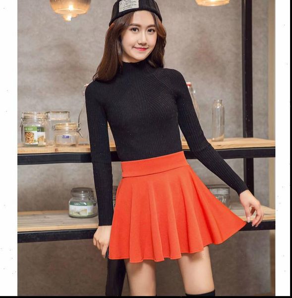 women large size mini short safety orange dance skirt school girls cute pleated office skirts high waist multicolor, Black
women large size mini short safety orange dance skirt school girls cute pleated office skirts high waist multicolor, Black