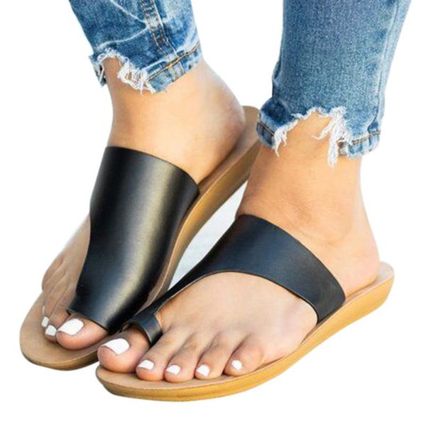 slippers women slipper beach solid casual simple summer flat bottom outdoor wear toe correction non slip holiday artificial pu fashion, Black
slippers women slipper beach solid casual simple summer flat bottom outdoor wear toe correction non slip holiday artificial pu fashion, Black