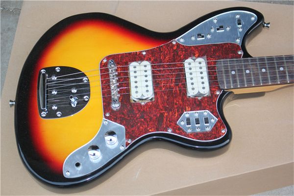 inheritance of classic sunfall jazz electric guitar, red tortoiseshelle guard board, single single pickup
inheritance of classic sunfall jazz electric guitar, red tortoiseshelle guard board, single single pickup