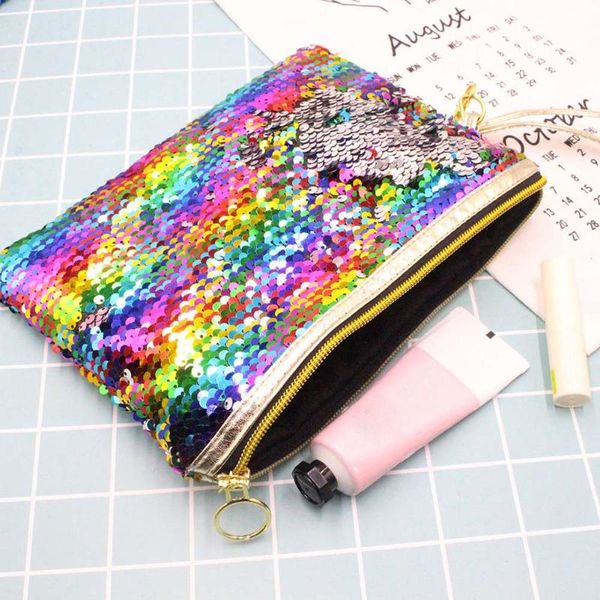 1 pcs makeup cosmetic storage bag sequin zipper fashion portable for women travel zipper design women's cosmetic bag neceser sac
1 pcs makeup cosmetic storage bag sequin zipper fashion portable for women travel zipper design women's cosmetic bag neceser sac