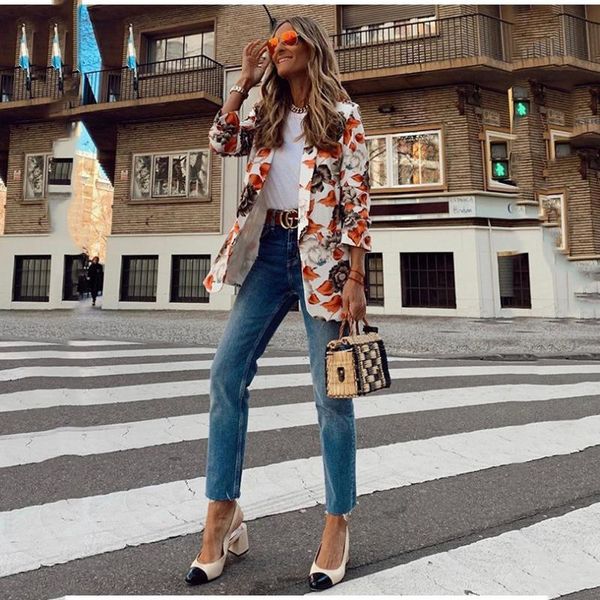 women's suits & blazers flowers irregular print blazer vintage jacket plus size elegant lady coat spring autumn fashion streetwear usa, White;black
women's suits & blazers flowers irregular print blazer vintage jacket plus size elegant lady coat spring autumn fashion streetwear usa, White;black