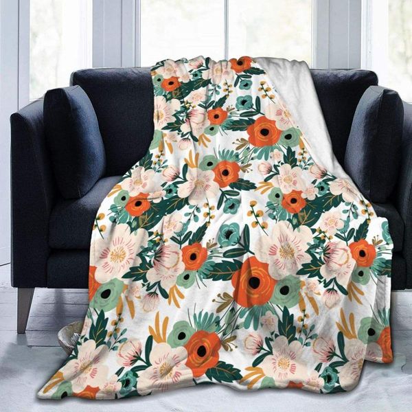 blankets orange flower pattern fleece blanket super soft all season lightweight decorative suitable for sofa bed 50x60 inches
blankets orange flower pattern fleece blanket super soft all season lightweight decorative suitable for sofa bed 50x60 inches