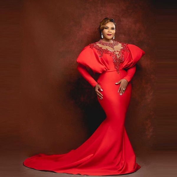 party dresses aso ebi red satin evening sheer neck lace appliques beads plus size prom dress sweep train mother of the bride gowns, White;black
party dresses aso ebi red satin evening sheer neck lace appliques beads plus size prom dress sweep train mother of the bride gowns, White;black