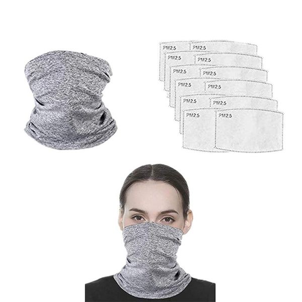 scarves multi-purpose neck gaiter with safety carbon filters design bandanas cycling scarf for man and women (13pcs), Blue;gray
scarves multi-purpose neck gaiter with safety carbon filters design bandanas cycling scarf for man and women (13pcs), Blue;gray