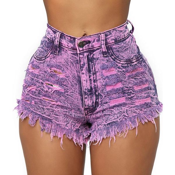 women's jeans tassel ripped denim shorts woman summer fashion push up high waist purple women casual skinny distressed short, Blue
women's jeans tassel ripped denim shorts woman summer fashion push up high waist purple women casual skinny distressed short, Blue