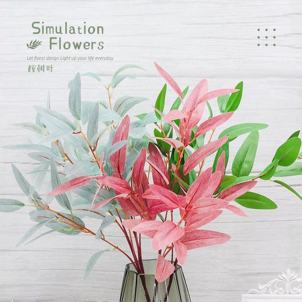 artificial plant 4 fork eucalyptus leaves wedding wall road lead decorating accessories branch 3d printing single bottle branch
artificial plant 4 fork eucalyptus leaves wedding wall road lead decorating accessories branch 3d printing single bottle branch