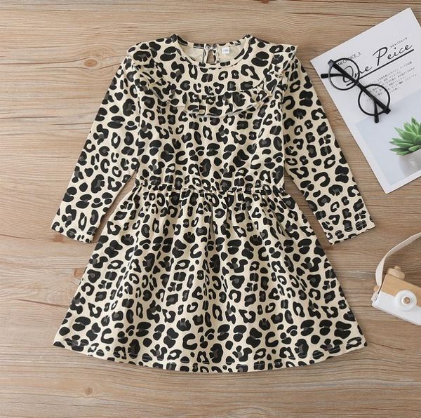 girl's dresses fashion baby girls children clothing girl leopard dress print pattern cotton long sleeve fall boutique, Red;yellow
girl's dresses fashion baby girls children clothing girl leopard dress print pattern cotton long sleeve fall boutique, Red;yellow
