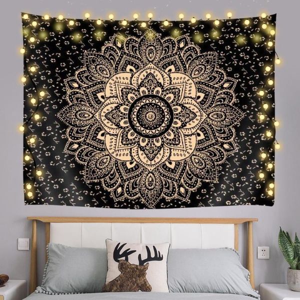 tapestries mandala tapestry wall hanging celestial hippie carpets dorm decor with led star light string
tapestries mandala tapestry wall hanging celestial hippie carpets dorm decor with led star light string