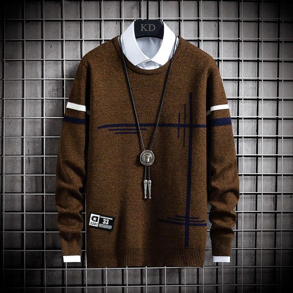 Men's Sweaters Brand Round Neck Sweater Men Classic Casual Pull Homme 2021 Winter Thick Warm Soft Knitwear Pullover, White;black
Men's Sweaters Brand Round Neck Sweater Men Classic Casual Pull Homme 2021 Winter Thick Warm Soft Knitwear Pullover, White;black