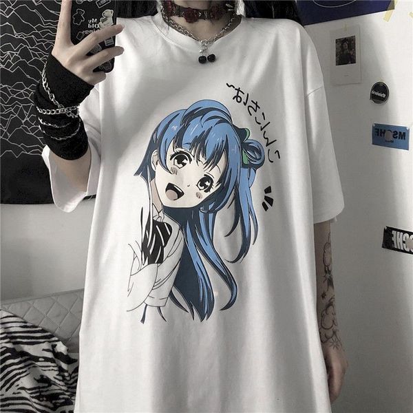 japanese short sleeve print student t-shirt girl girl's version the wild in autumn new 9n1p, White
japanese short sleeve print student t-shirt girl girl's version the wild in autumn new 9n1p, White