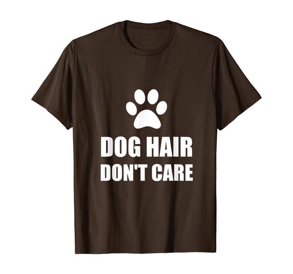 Dog Hair Do Not Care Funny T-Shirt, Mainly pictures