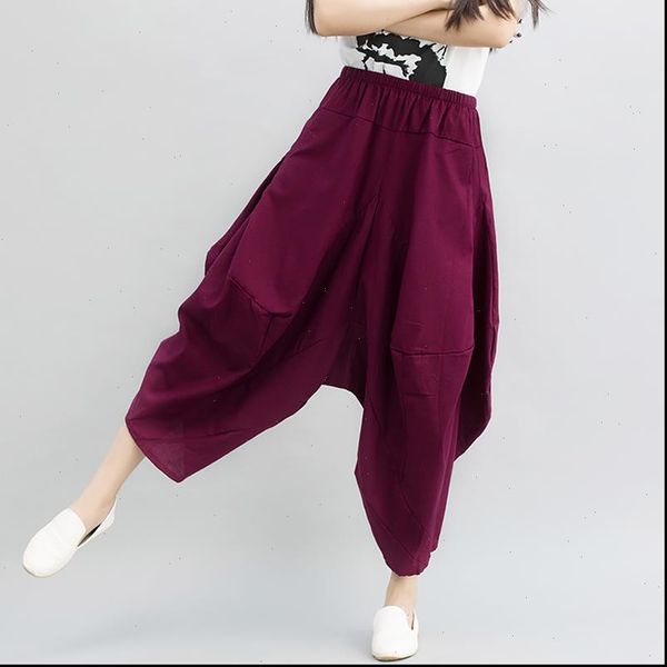 womens pants wide leg harem trousers chinese style streetwear women ethnic vintage elastic waist loose long cotton linen, Black;white
womens pants wide leg harem trousers chinese style streetwear women ethnic vintage elastic waist loose long cotton linen, Black;white
