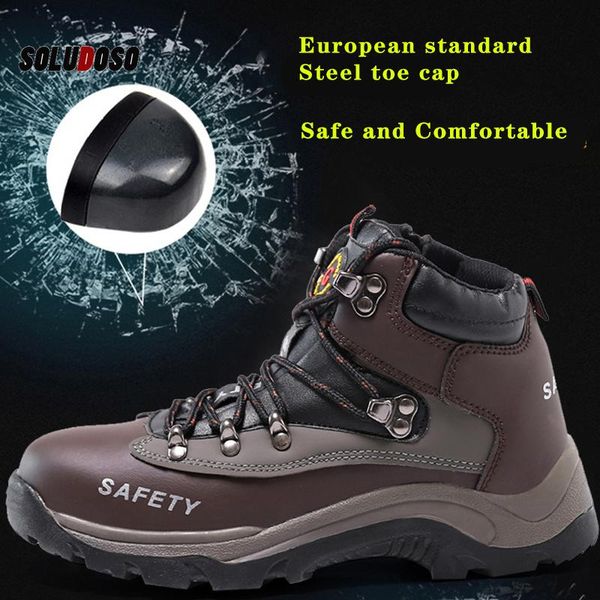 boots work safety steel toe shoes men officer leather protect feet wear resistant anti slip construction, Black
boots work safety steel toe shoes men officer leather protect feet wear resistant anti slip construction, Black