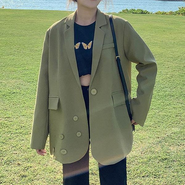 women's suits & blazers 2021 minimalism spring suit coats female offical lady blazer women autumn irregular buttons girls oversized loo, White;black
women's suits & blazers 2021 minimalism spring suit coats female offical lady blazer women autumn irregular buttons girls oversized loo, White;black