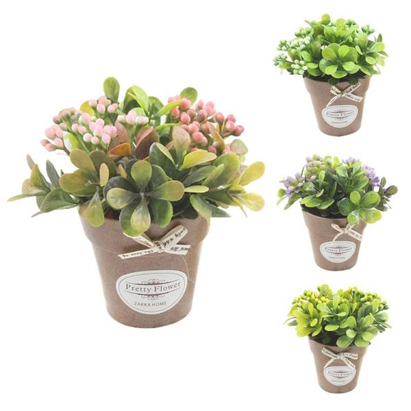 decorative flowers & wreaths 1pc artificial flower berry ceramic pot bonsai fake green plant for diy stage garden wedding home office party
decorative flowers & wreaths 1pc artificial flower berry ceramic pot bonsai fake green plant for diy stage garden wedding home office party