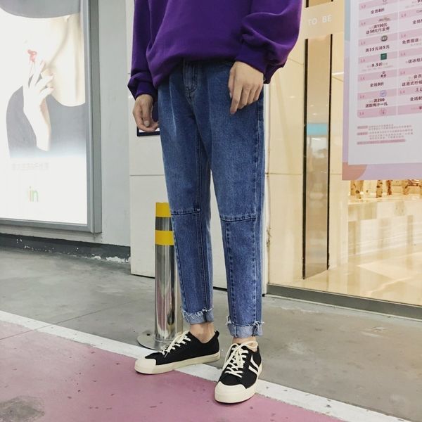 2021 new summer men's fashion trend stretch slim fit male jeans loose casual pants biker denim blue/grey trousers plus size -2xl h2gj
2021 new summer men's fashion trend stretch slim fit male jeans loose casual pants biker denim blue/grey trousers plus size -2xl h2gj