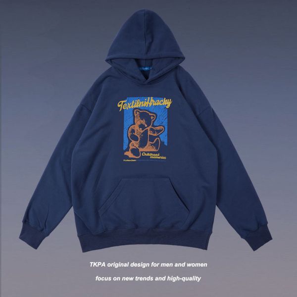 tkpa american guochao brand oversize hoodie for men and women high street hip hop couple top, Black
tkpa american guochao brand oversize hoodie for men and women high street hip hop couple top, Black