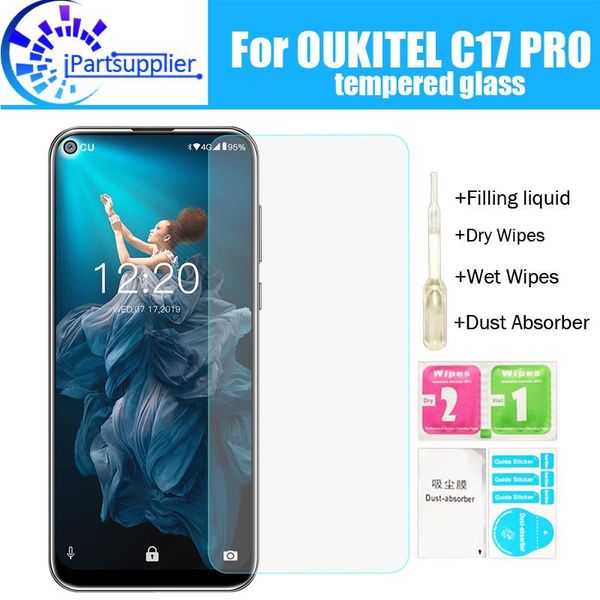 oukitel c17 pro tempered glass 100% good quality premium 9h screen protector film accessories for c17 pro (not 100% covered)
oukitel c17 pro tempered glass 100% good quality premium 9h screen protector film accessories for c17 pro (not 100% covered)