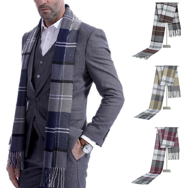 scarves fashion mens scotland soft scarf wool check plaid winter warm shawl neck wrap long, Blue;gray
scarves fashion mens scotland soft scarf wool check plaid winter warm shawl neck wrap long, Blue;gray
