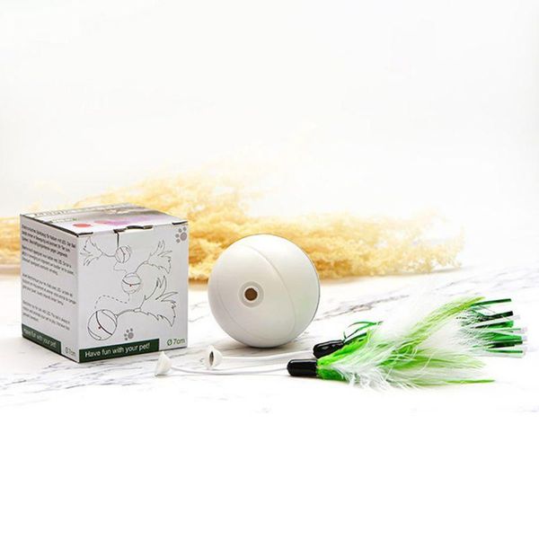cat toys with detachable feather interactive led light chasers 360 degree self rotating ball rechargeable entertainment toy
cat toys with detachable feather interactive led light chasers 360 degree self rotating ball rechargeable entertainment toy
