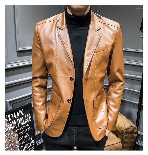 men's jackets casual men leather jacket motorcycle spring autumn mens coat pu boys male cool slim, Black;brown
men's jackets casual men leather jacket motorcycle spring autumn mens coat pu boys male cool slim, Black;brown