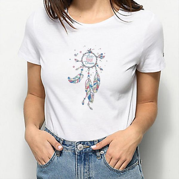 flower dreamcatcher harajuku street womens fashion summer casual clothing short sleeves edgy crewneck hipster, White
flower dreamcatcher harajuku street womens fashion summer casual clothing short sleeves edgy crewneck hipster, White