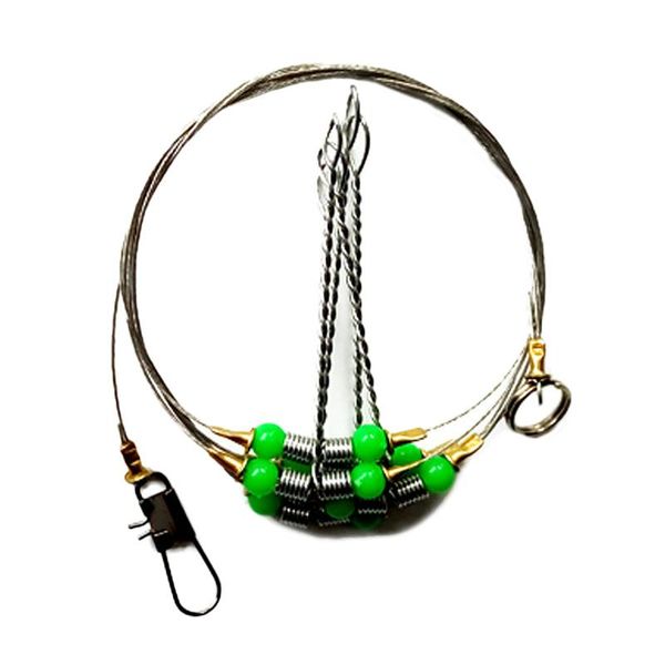 new style 5 steel anti-winding swivel wire leader connection frame string outdoor ocean fishing hooks accessories
new style 5 steel anti-winding swivel wire leader connection frame string outdoor ocean fishing hooks accessories
