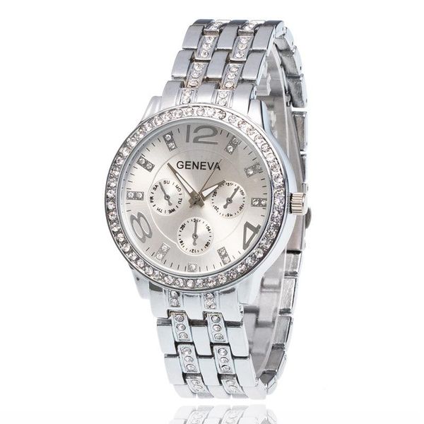 wristwatches wholesale fashion women mens geneva diamond stainless alloy crystal dress quartz wrist watches leisure casual wristwatch for me, Slivery;brown
wristwatches wholesale fashion women mens geneva diamond stainless alloy crystal dress quartz wrist watches leisure casual wristwatch for me, Slivery;brown